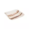 Assiette palmier 24x24cm (13E01)